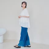 シアープリーツイージーワイドパンツ | coen【women】 | 詳細画像18