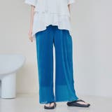 COBALT | シアープリーツイージーワイドパンツ | coen【women】