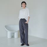 【接触冷感】 イージーワイドパンツ | coen【women】 | 詳細画像10 