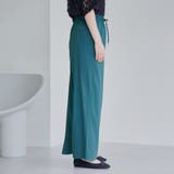 【接触冷感】 イージーワイドパンツ | coen【women】 | 詳細画像24 