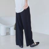 【接触冷感】 イージーワイドパンツ | coen【women】 | 詳細画像4 
