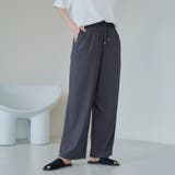 DK.GRAY | 【接触冷感】 イージーワイドパンツ | coen【women】