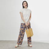 ボタニカルプリントストレートパンツ(WEB限定カラー) | coen【women】 | 詳細画像15