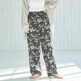 ボタニカルプリントストレートパンツ(WEB限定カラー) | coen【women】 | 詳細画像18