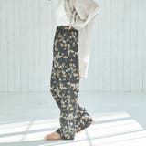 ボタニカルプリントストレートパンツ(WEB限定カラー) | coen【women】 | 詳細画像2