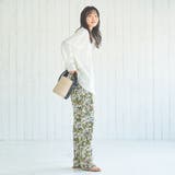 ボタニカルプリントストレートパンツ(WEB限定カラー) | coen【women】 | 詳細画像20