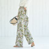 ボタニカルプリントストレートパンツ(WEB限定カラー) | coen【women】 | 詳細画像21