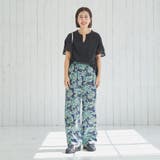 ボタニカルプリントストレートパンツ(WEB限定カラー) | coen【women】 | 詳細画像23