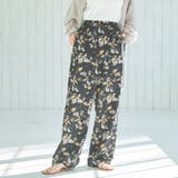 ボタニカルプリントストレートパンツ(WEB限定カラー) | coen【women】 | 詳細画像4