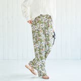ボタニカルプリントストレートパンツ(WEB限定カラー) | coen【women】 | 詳細画像7