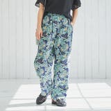 ボタニカルプリントストレートパンツ(WEB限定カラー) | coen【women】 | 詳細画像8
