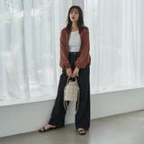 タックワイドデニムパンツ | coen【women】 | 詳細画像23