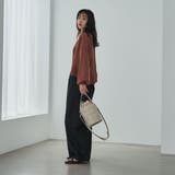 タックワイドデニムパンツ | coen【women】 | 詳細画像24