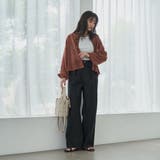 タックワイドデニムパンツ | coen【women】 | 詳細画像25