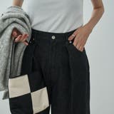 タックワイドデニムパンツ | coen【women】 | 詳細画像31