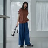 タックワイドデニムパンツ | coen【women】 | 詳細画像7