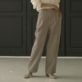 LT.GRAY | コーデュロイタックパンツ | coen【women】