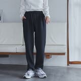 BLACK | REVERSEWARMテーパードイージーパンツ(WEB限定カラー) | coen【women】