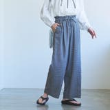 カラフルサッカーイージーワイドパンツ | coen【women】 | 詳細画像1