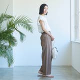 カラフルサッカーイージーワイドパンツ | coen【women】 | 詳細画像14