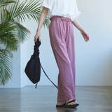 カラフルサッカーイージーワイドパンツ | coen【women】 | 詳細画像20