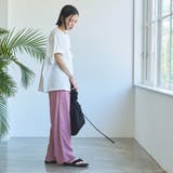 カラフルサッカーイージーワイドパンツ | coen【women】 | 詳細画像24