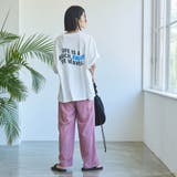 カラフルサッカーイージーワイドパンツ | coen【women】 | 詳細画像26