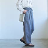 カラフルサッカーイージーワイドパンツ | coen【women】 | 詳細画像3