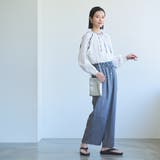 カラフルサッカーイージーワイドパンツ | coen【women】 | 詳細画像6