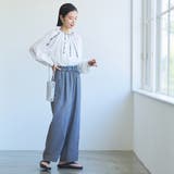 カラフルサッカーイージーワイドパンツ | coen【women】 | 詳細画像9