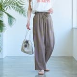 ORANGE | カラフルサッカーイージーワイドパンツ | coen【women】