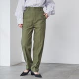 coen【women】（コーエン） | コンフォートバックサテンベイカーパンツ(WEB限定サイズ)