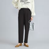 BLACK | イージービューティーテーパードパンツ(WEB限定サイズ) | coen【women】