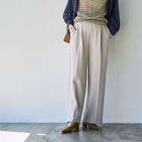 イージービューティーワイドパンツ（WEB限定サイズ） | coen【women】 | 詳細画像10 
