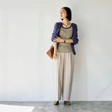 イージービューティーワイドパンツ（WEB限定サイズ） | coen【women】 | 詳細画像12 