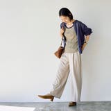 イージービューティーワイドパンツ（WEB限定サイズ） | coen【women】 | 詳細画像14 