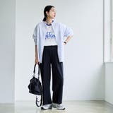 イージービューティーワイドパンツ（WEB限定サイズ） | coen【women】 | 詳細画像8 