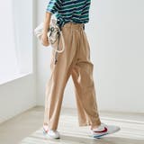 ライトコットンストレッチワイドパンツ | coen【women】 | 詳細画像16