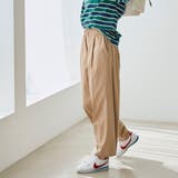 ライトコットンストレッチワイドパンツ | coen【women】 | 詳細画像18
