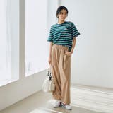 ライトコットンストレッチワイドパンツ | coen【women】 | 詳細画像19