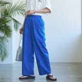 接触冷感イージービューティーワイドパンツ(WEB限定サイズ) | coen【women】 | 詳細画像2