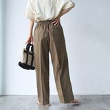 接触冷感イージービューティーワイドパンツ(WEB限定サイズ) | coen【women】 | 詳細画像21