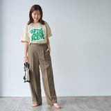 接触冷感イージービューティーワイドパンツ(WEB限定サイズ) | coen【women】 | 詳細画像22
