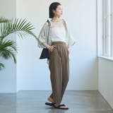 接触冷感イージービューティーワイドパンツ(WEB限定サイズ) | coen【women】 | 詳細画像26