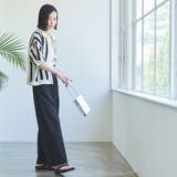 接触冷感イージービューティーワイドパンツ(WEB限定サイズ) | coen【women】 | 詳細画像37