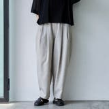 BEIGE | 【RONEL】リネンライクバルーンパンツ | coen【women】
