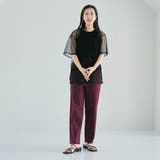 マルチファンクションやみつきテーパードパンツ（WEB限定サイズ） | coen【women】 | 詳細画像28 