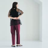 マルチファンクションやみつきテーパードパンツ（WEB限定サイズ） | coen【women】 | 詳細画像30 