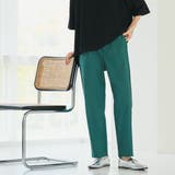 TURQUOISE | マルチファンクションやみつきテーパードパンツ（WEB限定サイズ） | coen【women】