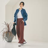 イージービューティーワイドパンツ（WEB限定サイズ） | coen【women】 | 詳細画像24 